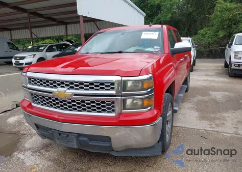 2014 Chevrolet Silverado 1500 1Lt из США, поврежденный, VIN 3GCPCREHXEG424961